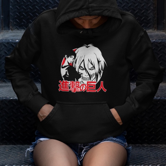 OBEY ANIME DESIGN:: UNISEX CUSTOM HOODIE - Picture 3 of 4